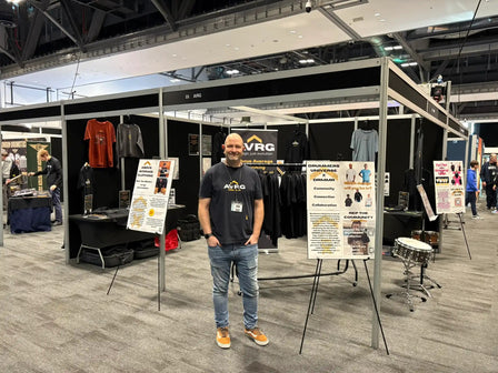 DRMMR at the UK Drum Show 2025: What I Learned Bringing an Identity Brand to a Major Drum Event - Above Average Clothing