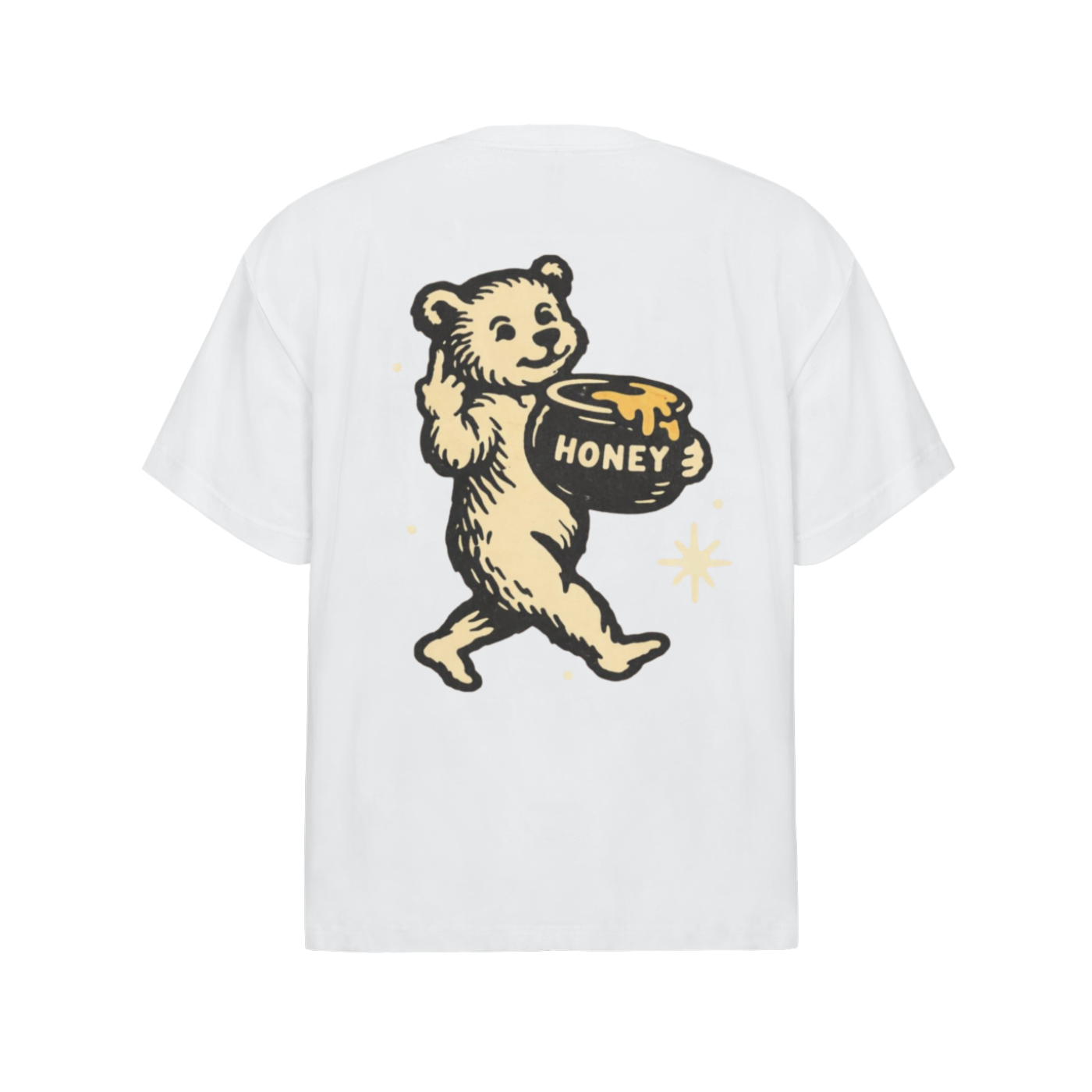 The High Life white tee relaxed