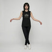 'keeping time' Studio Print Sleeveless Tee