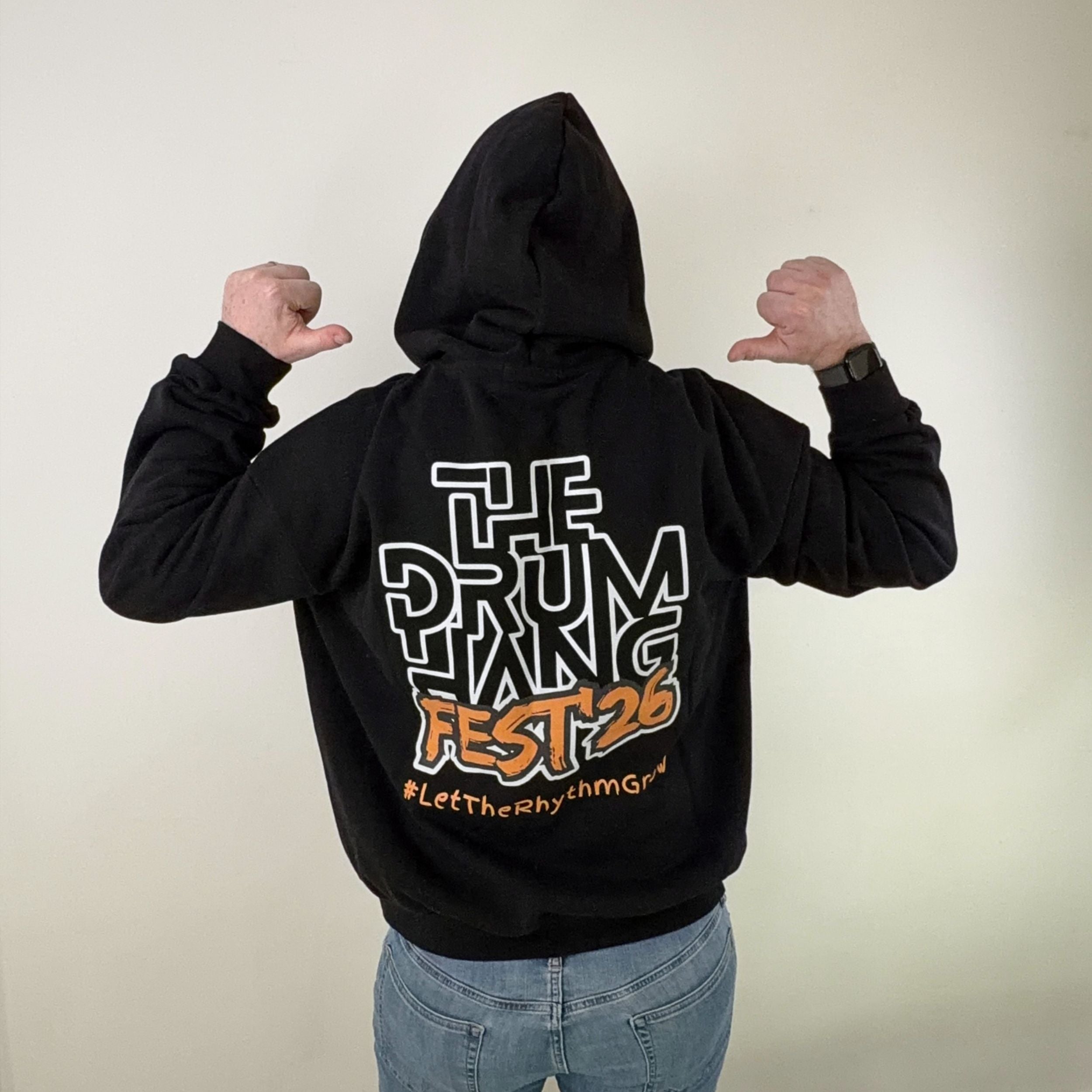 Drum Hang Fest Signature Logo Hoodie