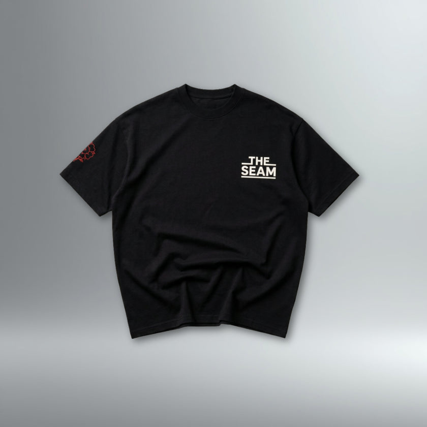 The Seam Drop Shoulder Band Tee