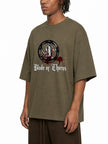 Blade of Thorns Drop Shoulder Band Tee