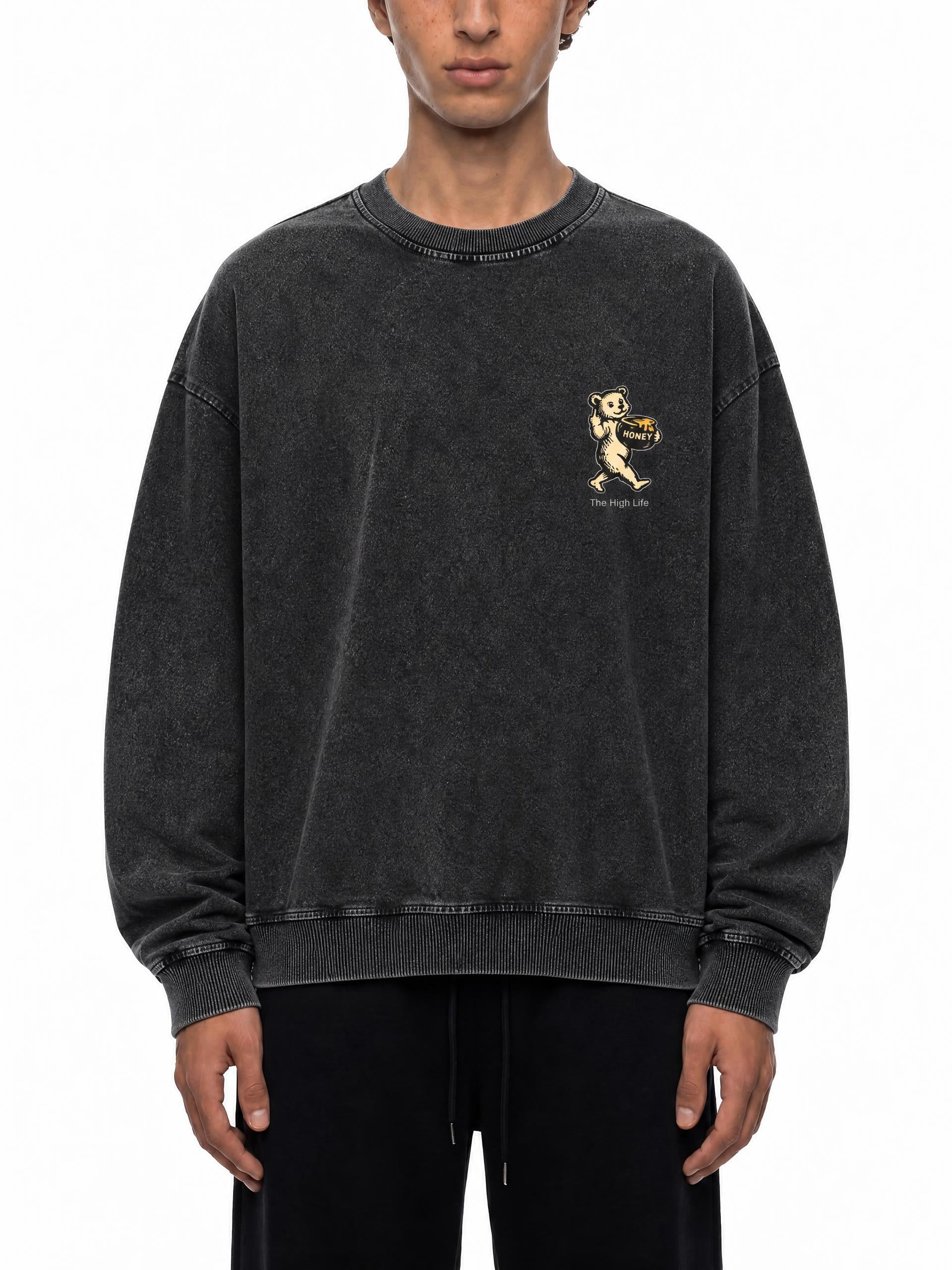 The High Life 'Honey' Snow Wash Sweatshirt