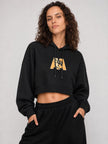 The High Life 'The Frame' Cropped Hoodie