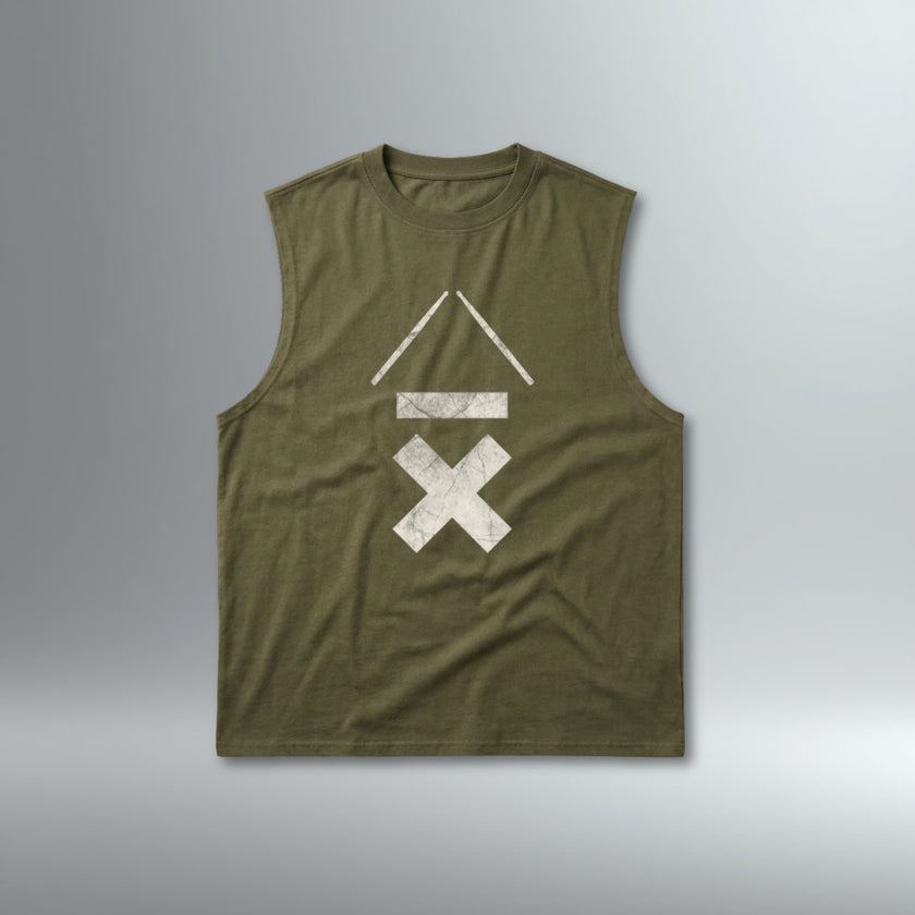 DRMMR Logo Session 'Ice Fabric' Sleeveless Tee