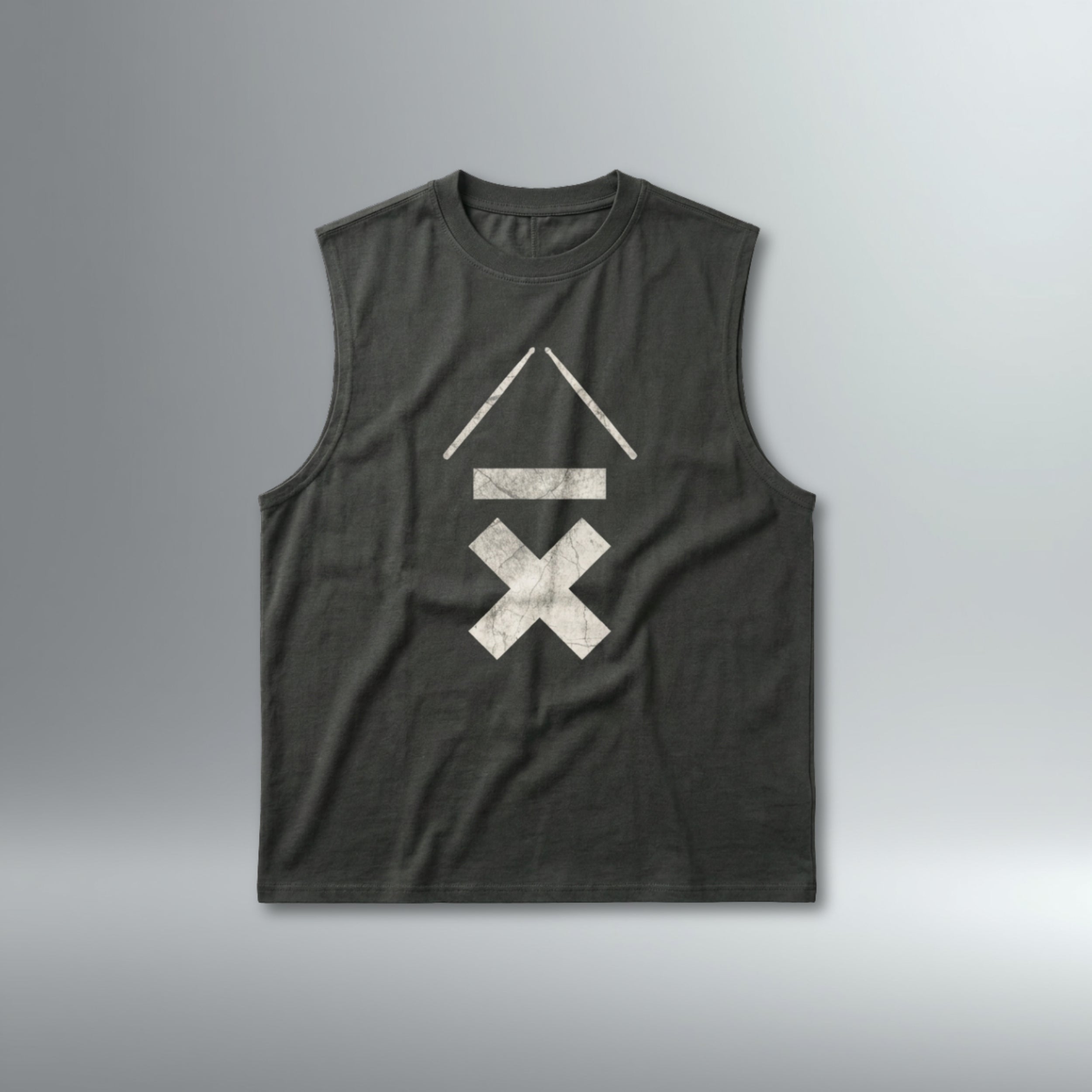 DRMMR Logo Session 'Ice Fabric' Sleeveless Tee