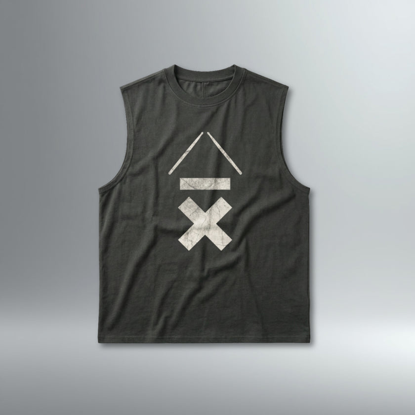 DRMMR Logo Session 'Ice Fabric' Sleeveless Tee