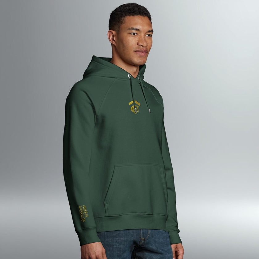Above Average EQSTRN Premium Embroidered Hoodie – Ascent Edition | Above Average Clothing | organic cotton apparel