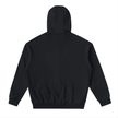 the high life zip up hoodie chest logo