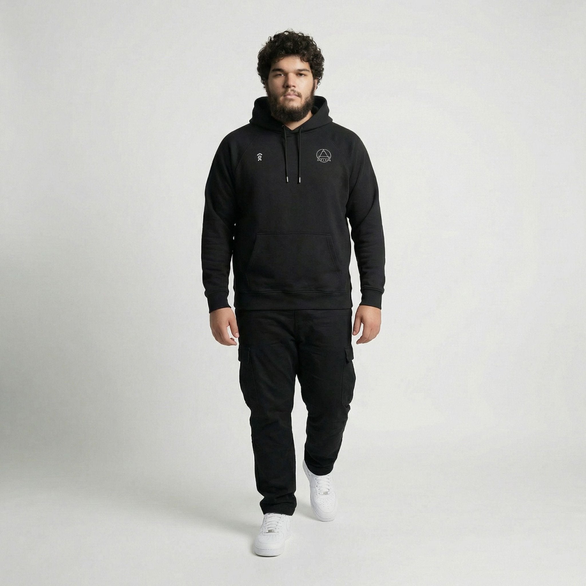 CATALYSTS Dual Mark Hoodie | Above Average Clothing | organic cotton apparel