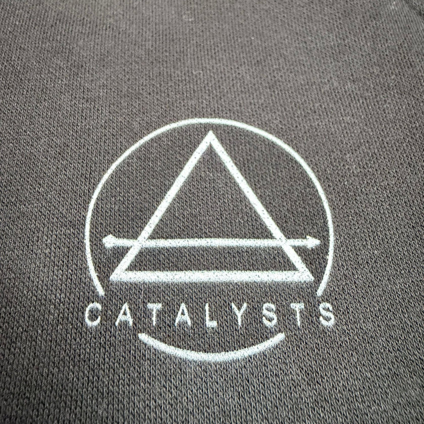 CATALYSTS Dual Mark Hoodie | Above Average Clothing | organic cotton apparel