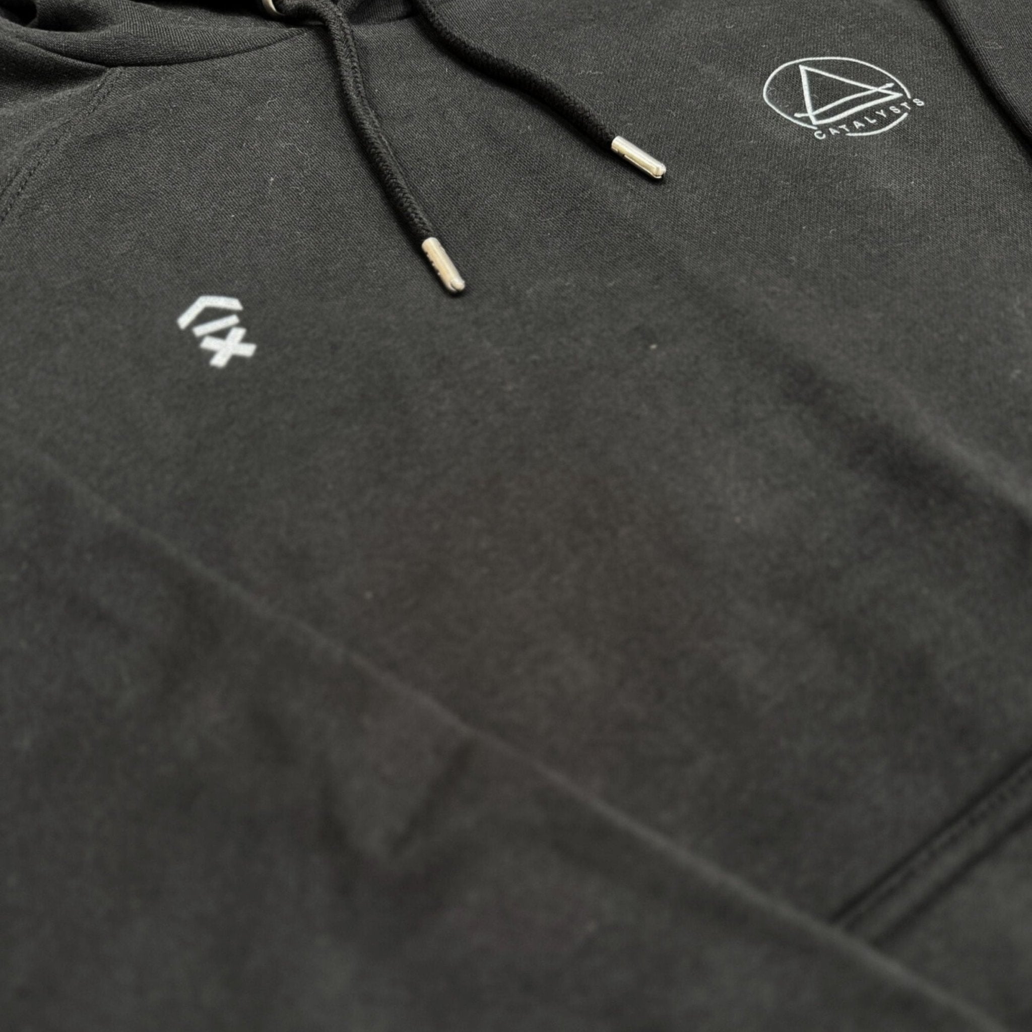 CATALYSTS Dual Mark Hoodie | Above Average Clothing | organic cotton apparel