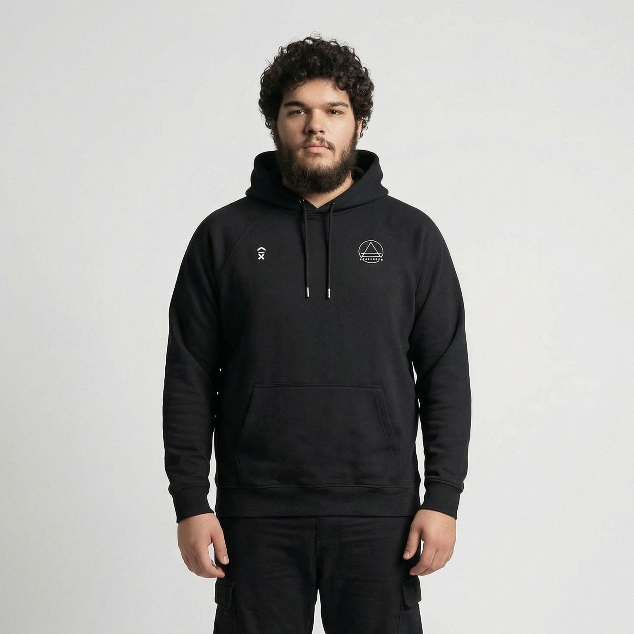 CATALYSTS Dual Mark Hoodie | Above Average Clothing | organic cotton apparel