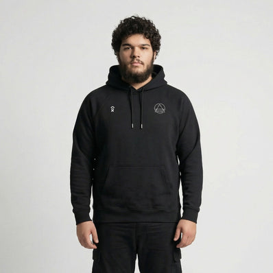 CATALYSTS Dual Mark Hoodie | Above Average Clothing | organic cotton apparel