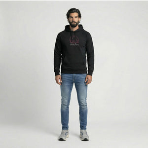 CATALYSTS PNK PNY CLB Embroidered Hoodie | Above Average Clothing | organic cotton apparel