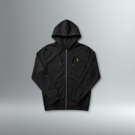 CORE Embroidered Ascent Full Zip Hoodie | Above Average Clothing | organic cotton apparel