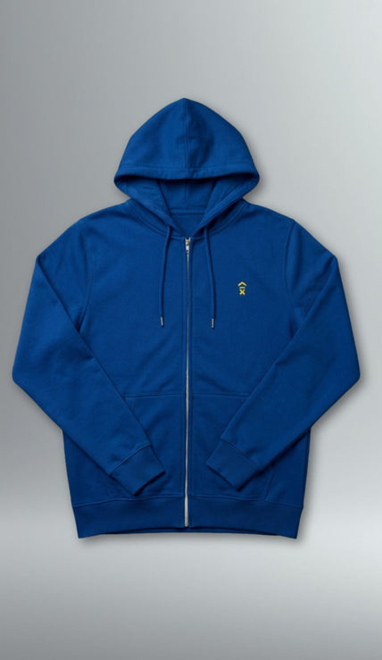 CORE Embroidered Ascent Full Zip Hoodie | Above Average Clothing | organic cotton apparel