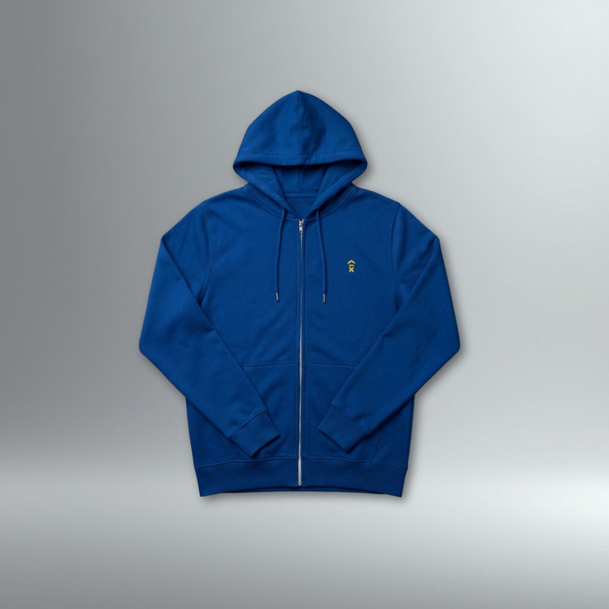 CORE Embroidered Ascent Full Zip Hoodie | Above Average Clothing | organic cotton apparel