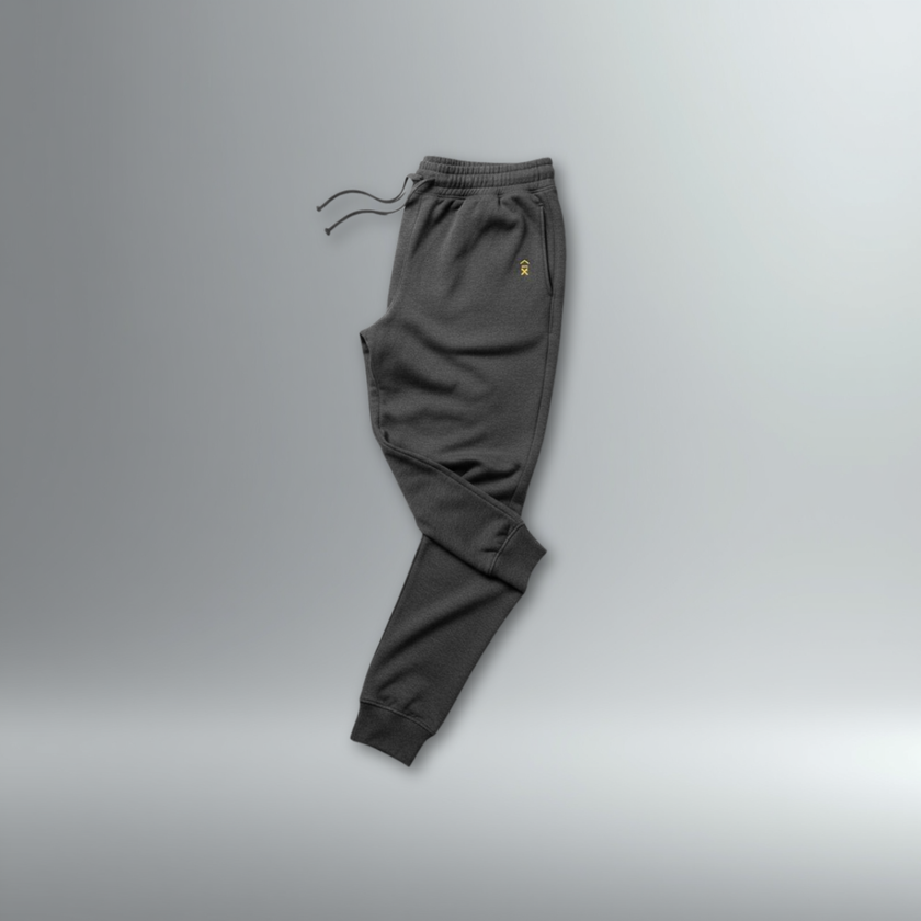 CORE Embroidered Ascent Joggers | Above Average Clothing | organic cotton apparel