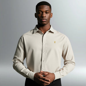 CORE Embroidered Ascent Shirt | Above Average Clothing | organic cotton apparel