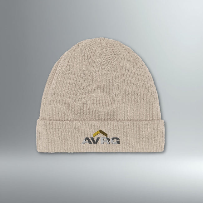 CORE Embroidered Beanie | Above Average Clothing | organic cotton apparel