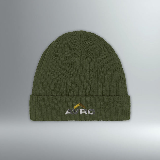 CORE Embroidered Beanie | Above Average Clothing | organic cotton apparel