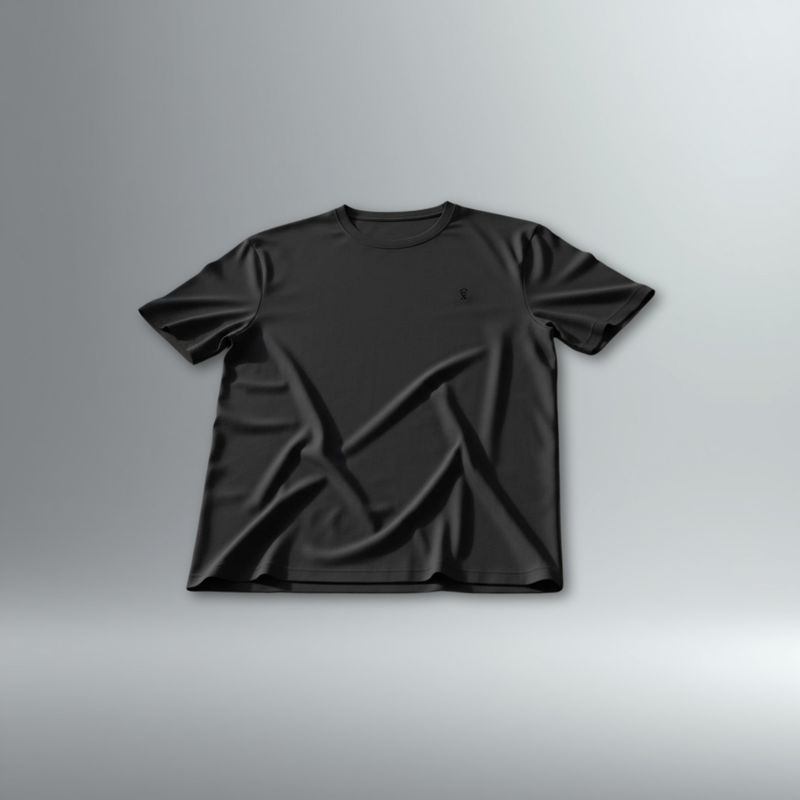 CORE Embroidered Tee | Above Average Clothing | organic cotton apparel
