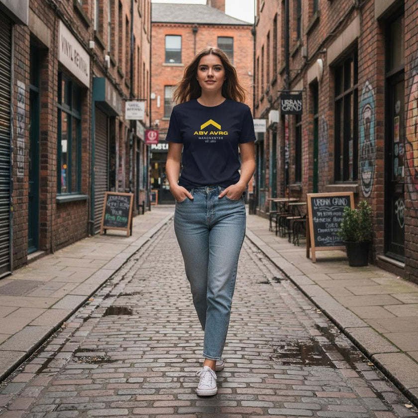 CORE Manchester – EST. 2025 Tee | Above Average Clothing | organic cotton apparel