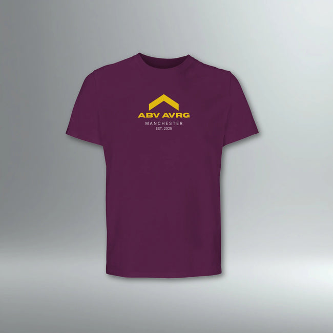 CORE Manchester – EST. 2025 Tee | Above Average Clothing | organic cotton apparel