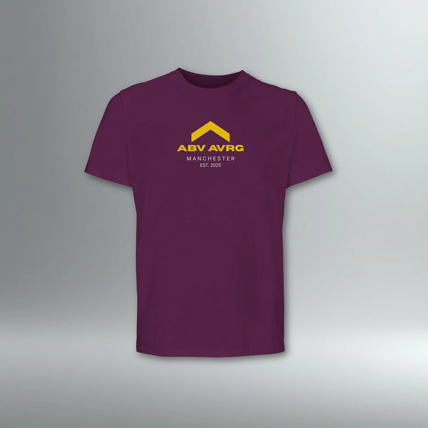 CORE Manchester – EST. 2025 Tee | Above Average Clothing | organic cotton apparel