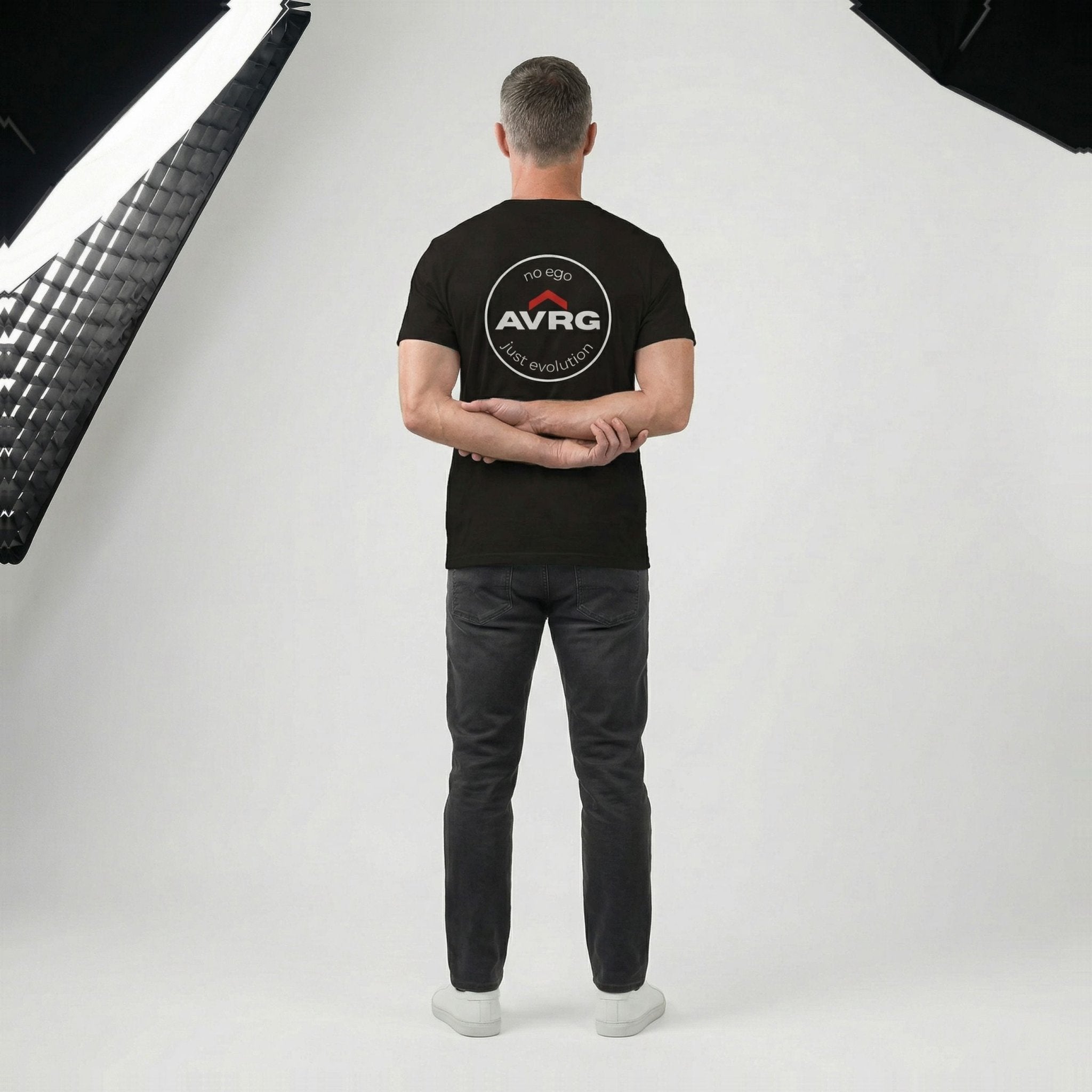 CORE 'no ego just evolution' Printed Tee | Above Average Clothing | organic cotton apparel