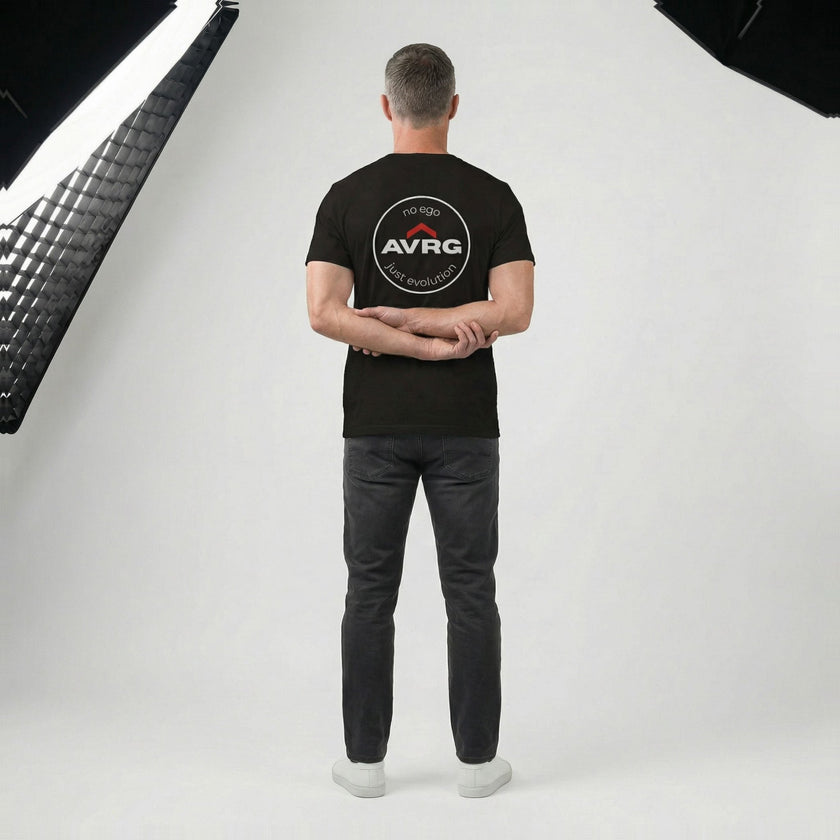 CORE 'no ego just evolution' Printed Tee | Above Average Clothing | organic cotton apparel