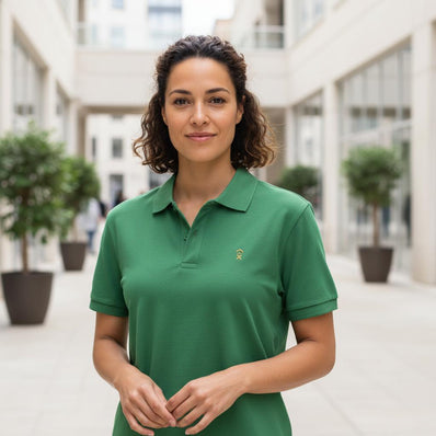 CORE Organic Cotton Polo | Above Average Clothing | organic cotton apparel