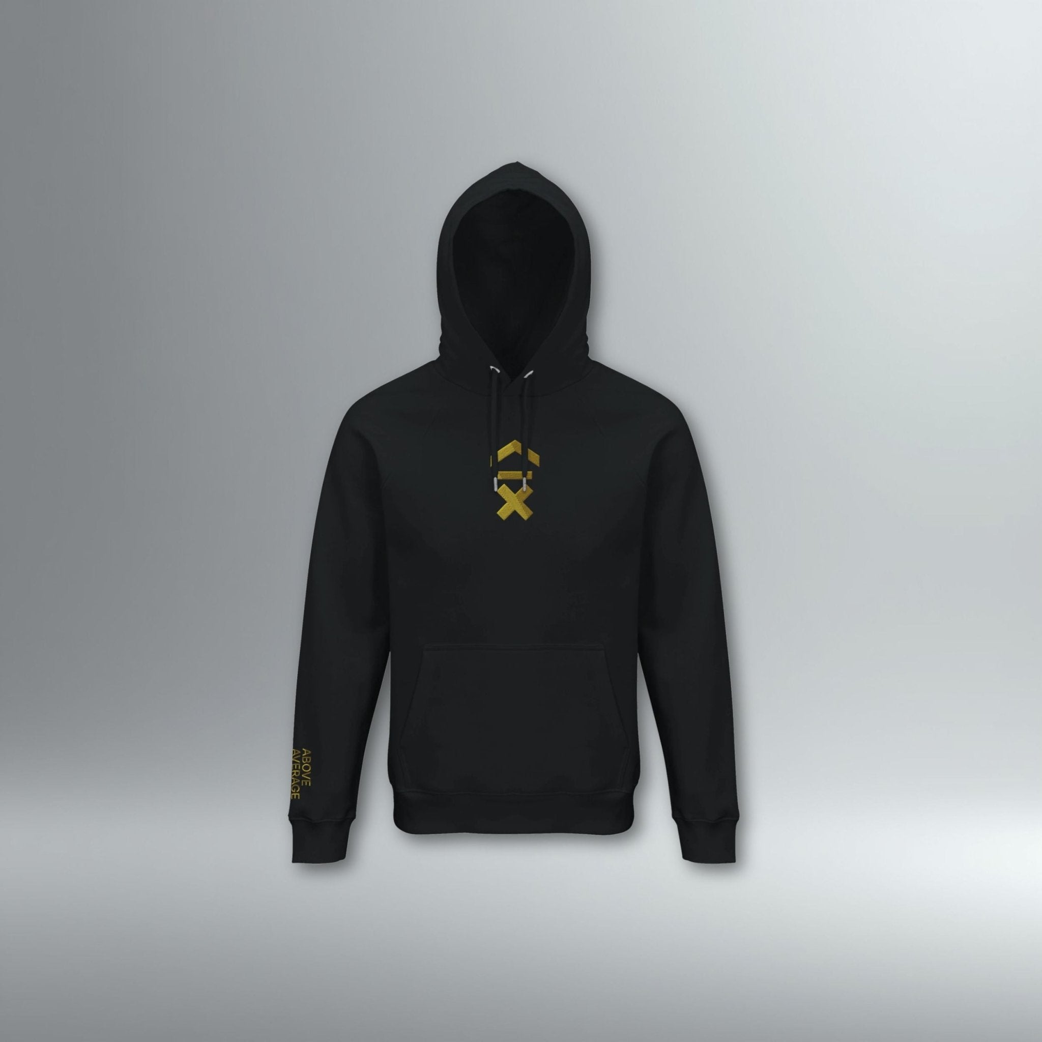 CORE Premium Embroidered Hoodie | Above Average Clothing | organic cotton apparel