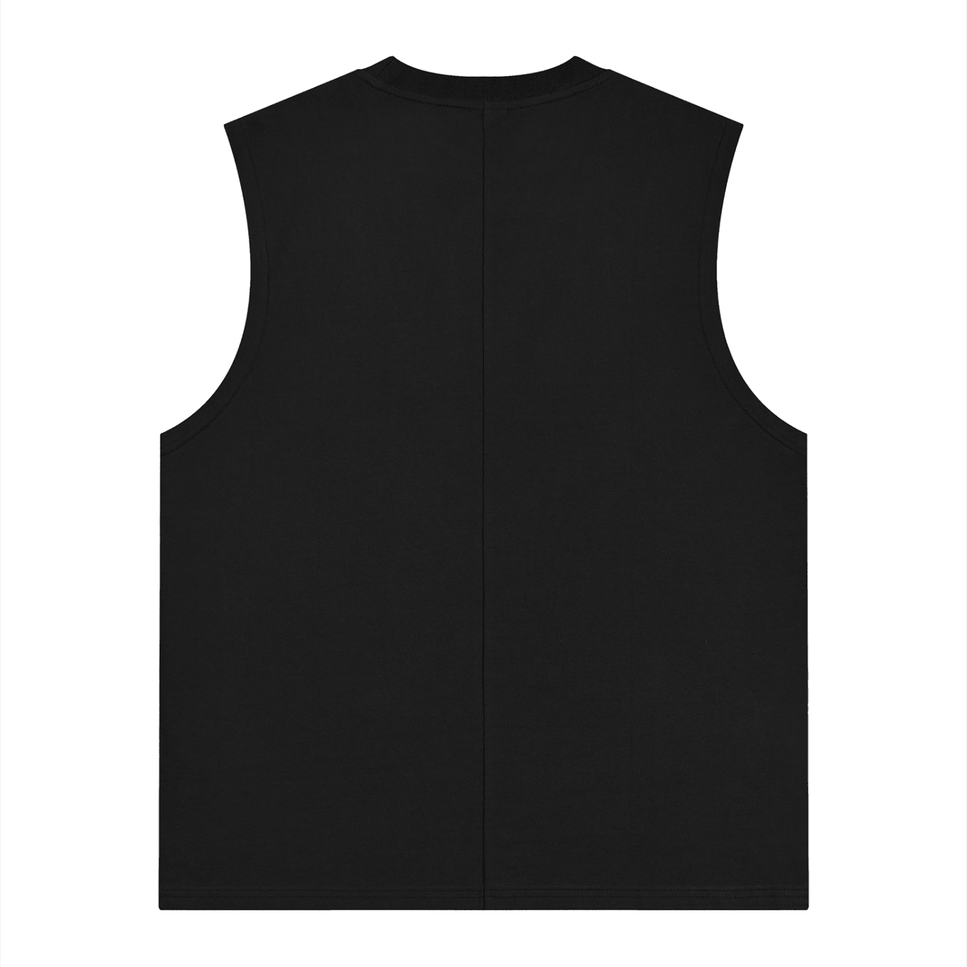 DRMMR Ascent Logo 'Ice Fabric' Sleeveless Tee | Above Average Clothing | organic cotton apparel