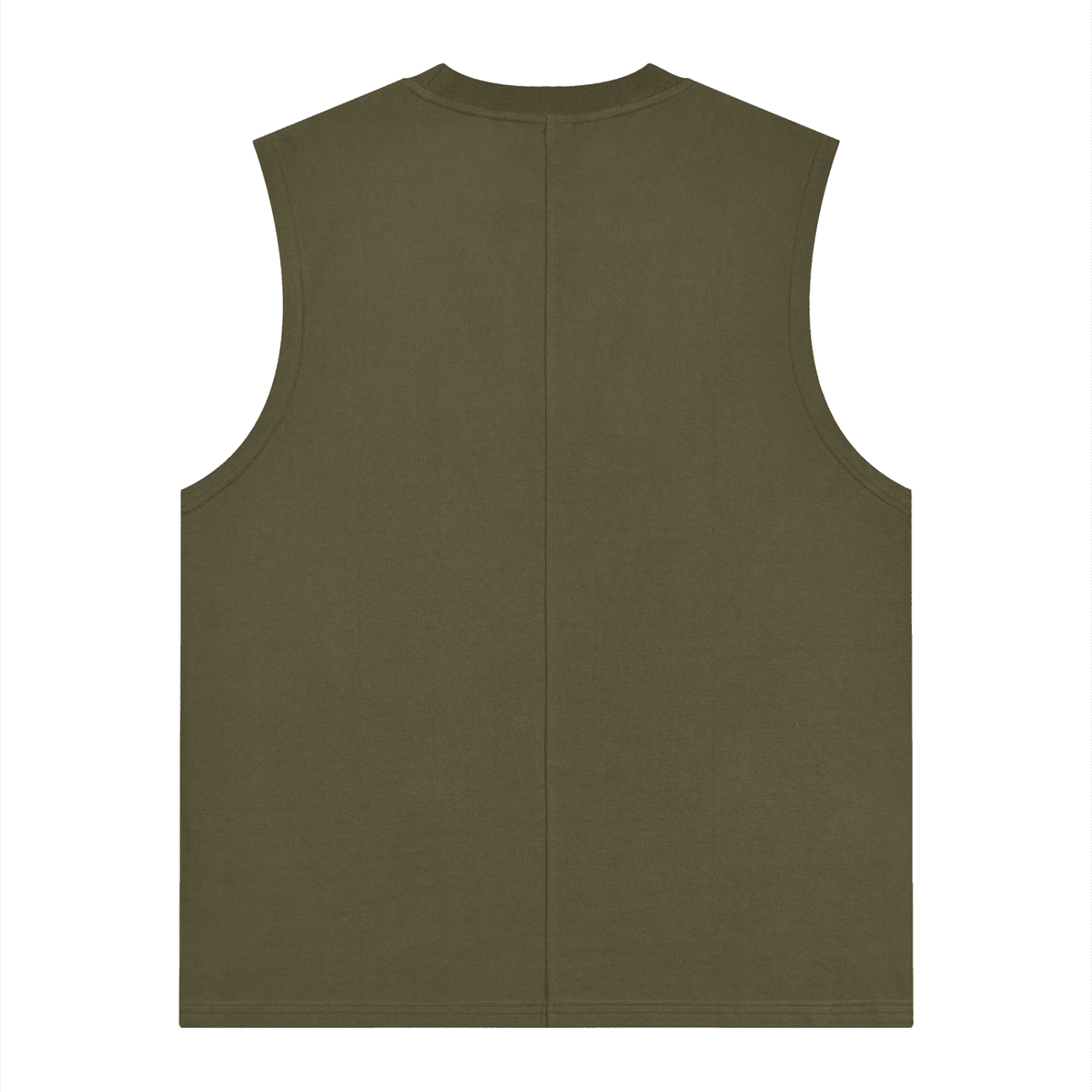 DRMMR Ascent Logo 'Ice Fabric' Sleeveless Tee | Above Average Clothing | organic cotton apparel