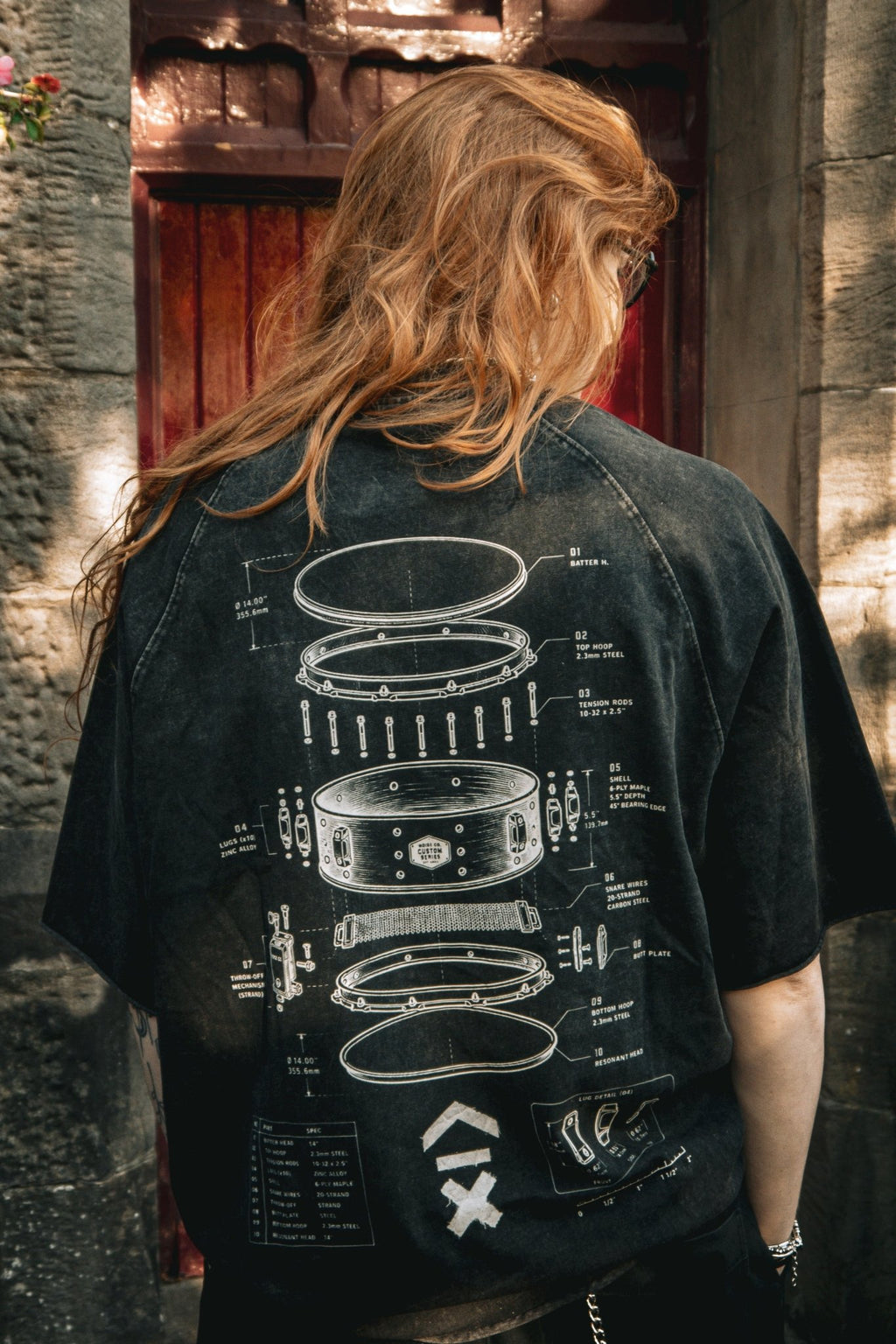 DRMMR Blueprint Signature Tee | Above Average Clothing | organic cotton apparel
