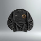 DRMMR Cymbal Skull Sweatshirt | Above Average Clothing | organic cotton apparel