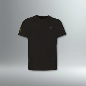 DRMMR Embroidered Identity Tee | Above Average Clothing | organic cotton apparel