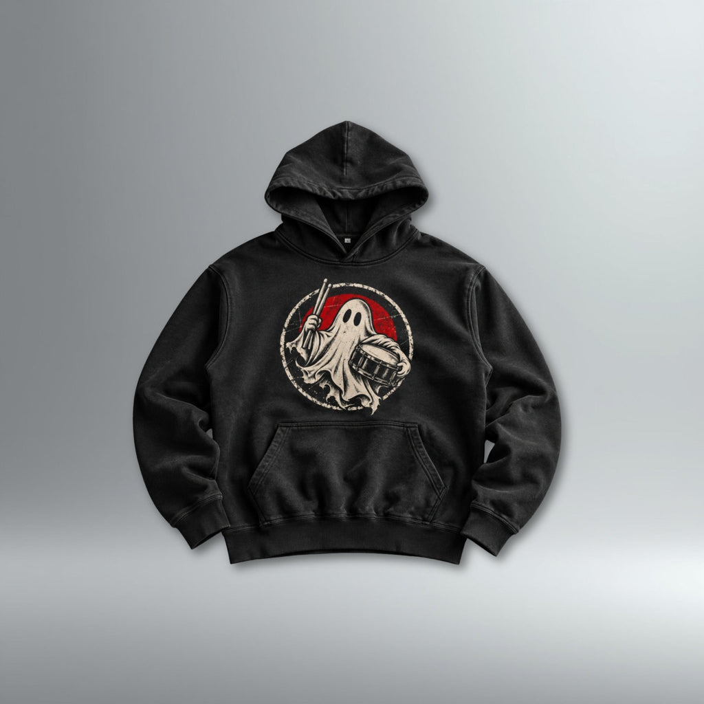 DRMMR Ghost Note Hoodie | Above Average Clothing | organic cotton apparel