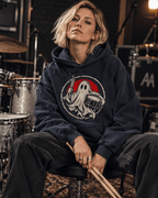 DRMMR Ghost Note Hoodie | Above Average Clothing | organic cotton apparel
