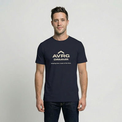 DRMMR 'keeping time' Tee | Above Average Clothing | organic cotton apparel