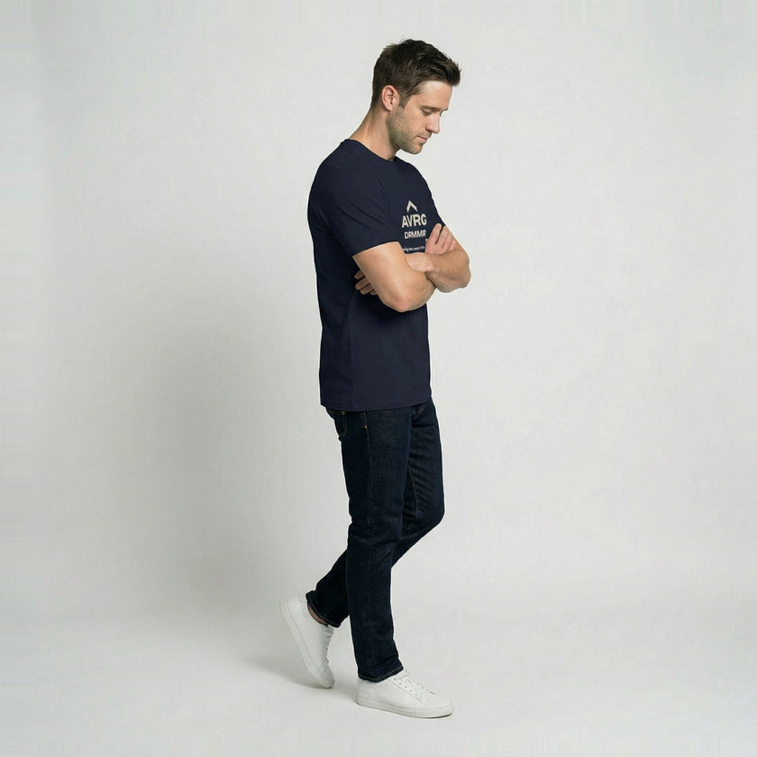 DRMMR 'keeping time' Tee | Above Average Clothing | organic cotton apparel