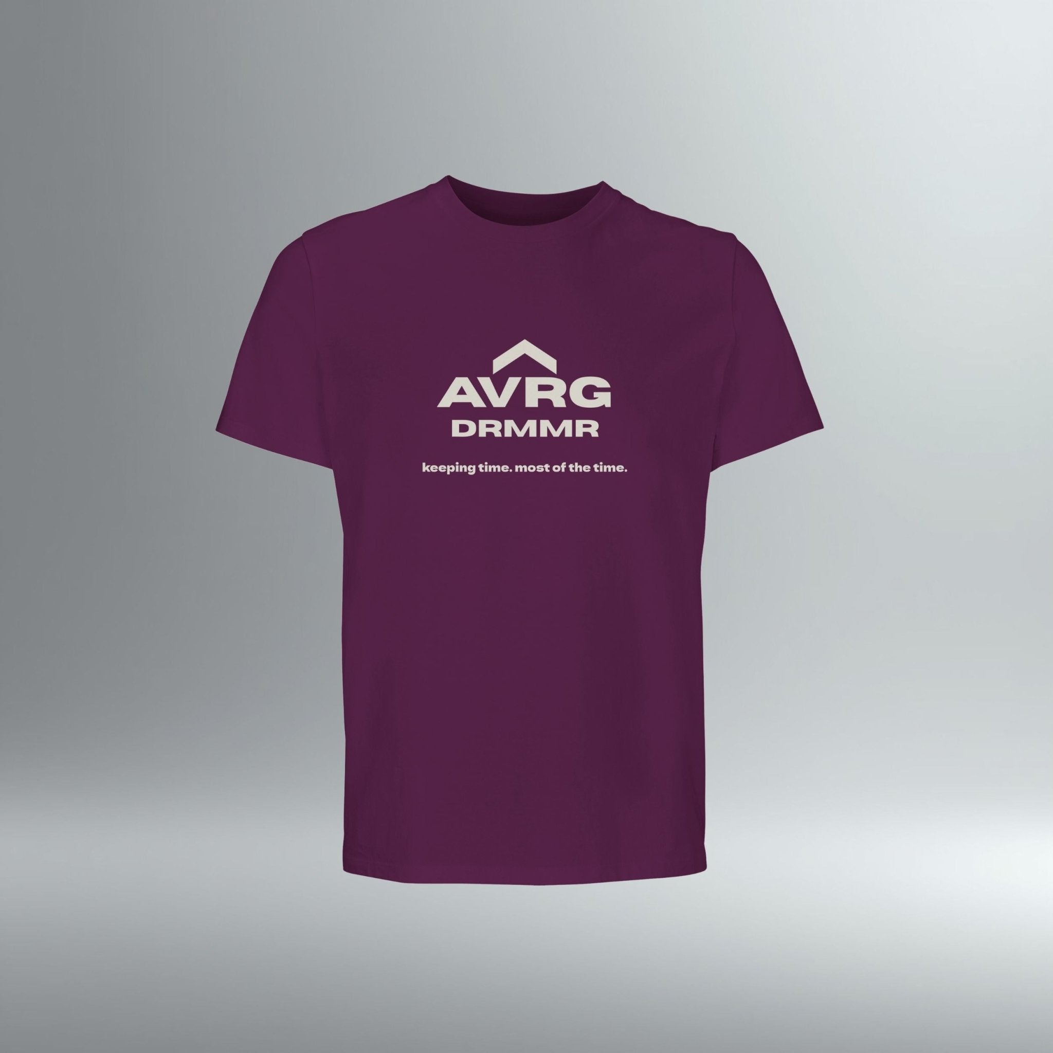 DRMMR 'keeping time' Tee | Above Average Clothing | organic cotton apparel