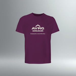 DRMMR 'keeping time' Tee | Above Average Clothing | organic cotton apparel