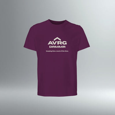 DRMMR 'keeping time' Tee | Above Average Clothing | organic cotton apparel