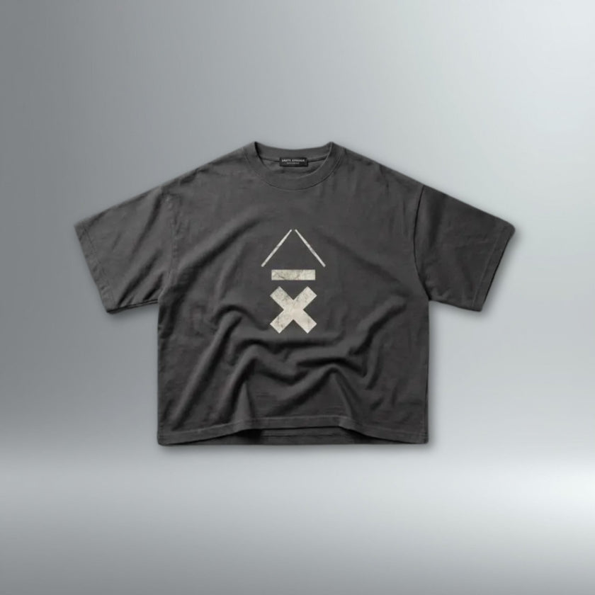 DRMMR Logo Session Performance Boxy Tee | Above Average Clothing | organic cotton apparel