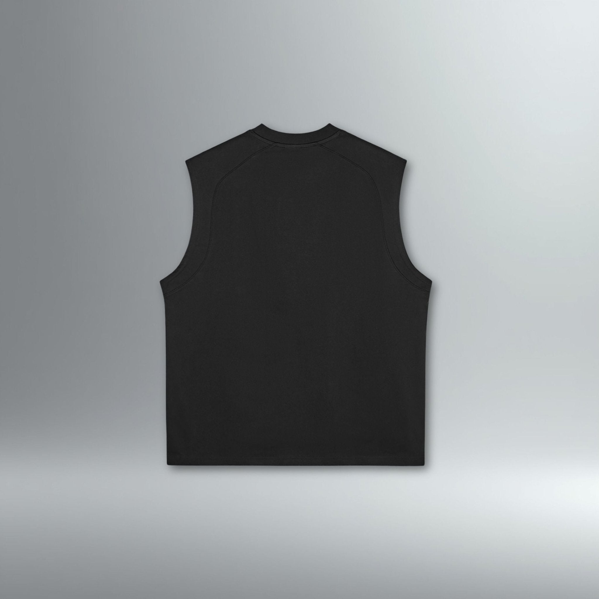 DRMMR Logo Session Performance Sleeveless Tee | Above Average Clothing | organic cotton apparel