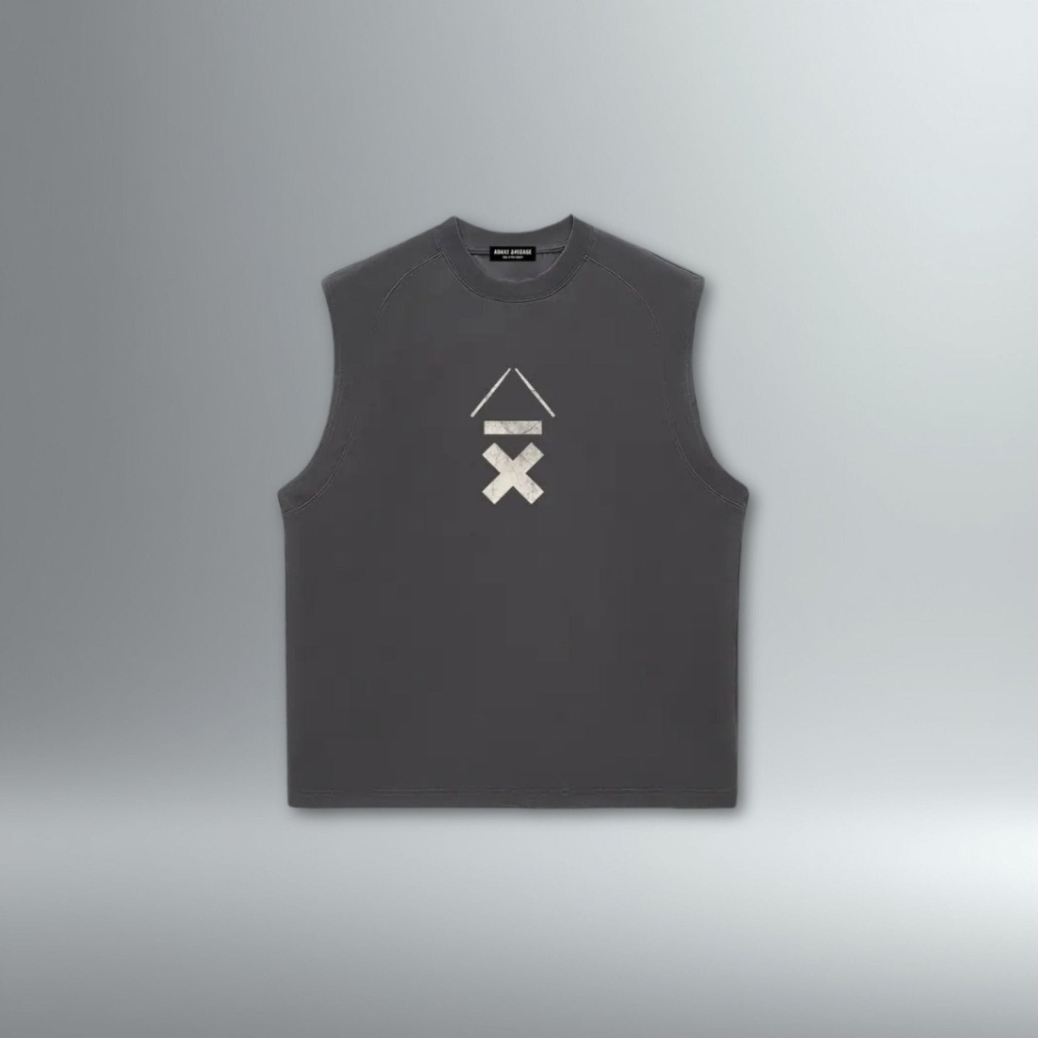 DRMMR Logo Session Performance Sleeveless Tee | Above Average Clothing | organic cotton apparel