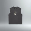 DRMMR Logo Session Performance Sleeveless Tee | Above Average Clothing | organic cotton apparel